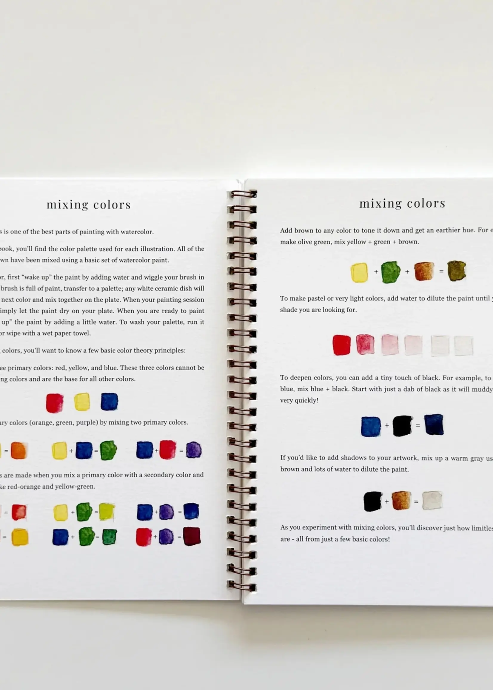 Fruit Watercolor Workbook