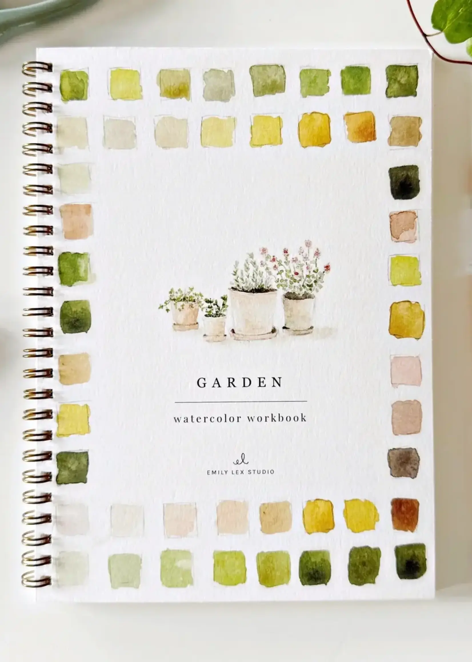 Garden Watercolor Workbook