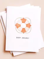 Baby On Board — Coastal / Nautical New Baby Card