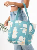 Aloha Collection Tahaa Nylon Zipper Tote