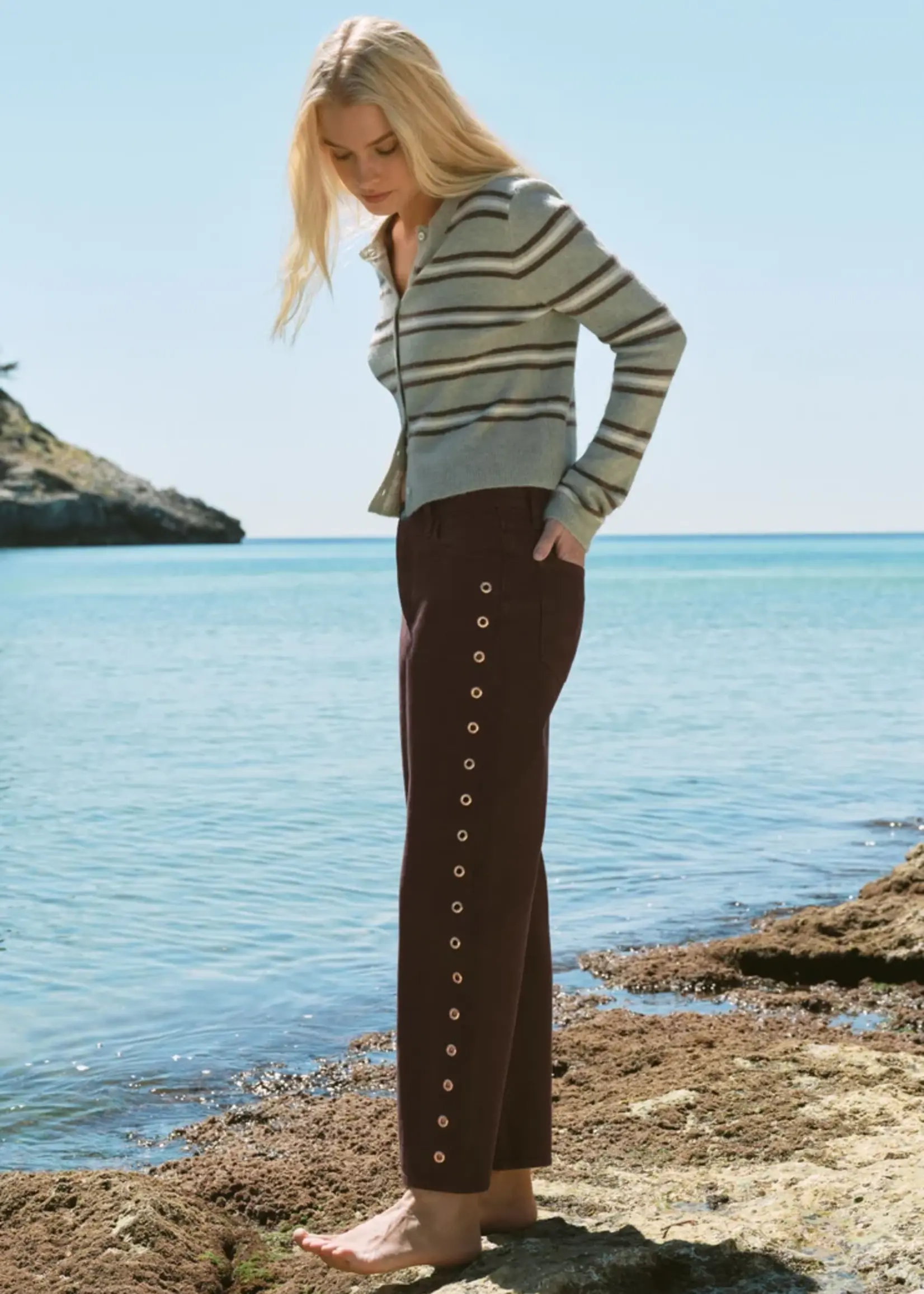Z Supply Medina Stripe Cardigan
