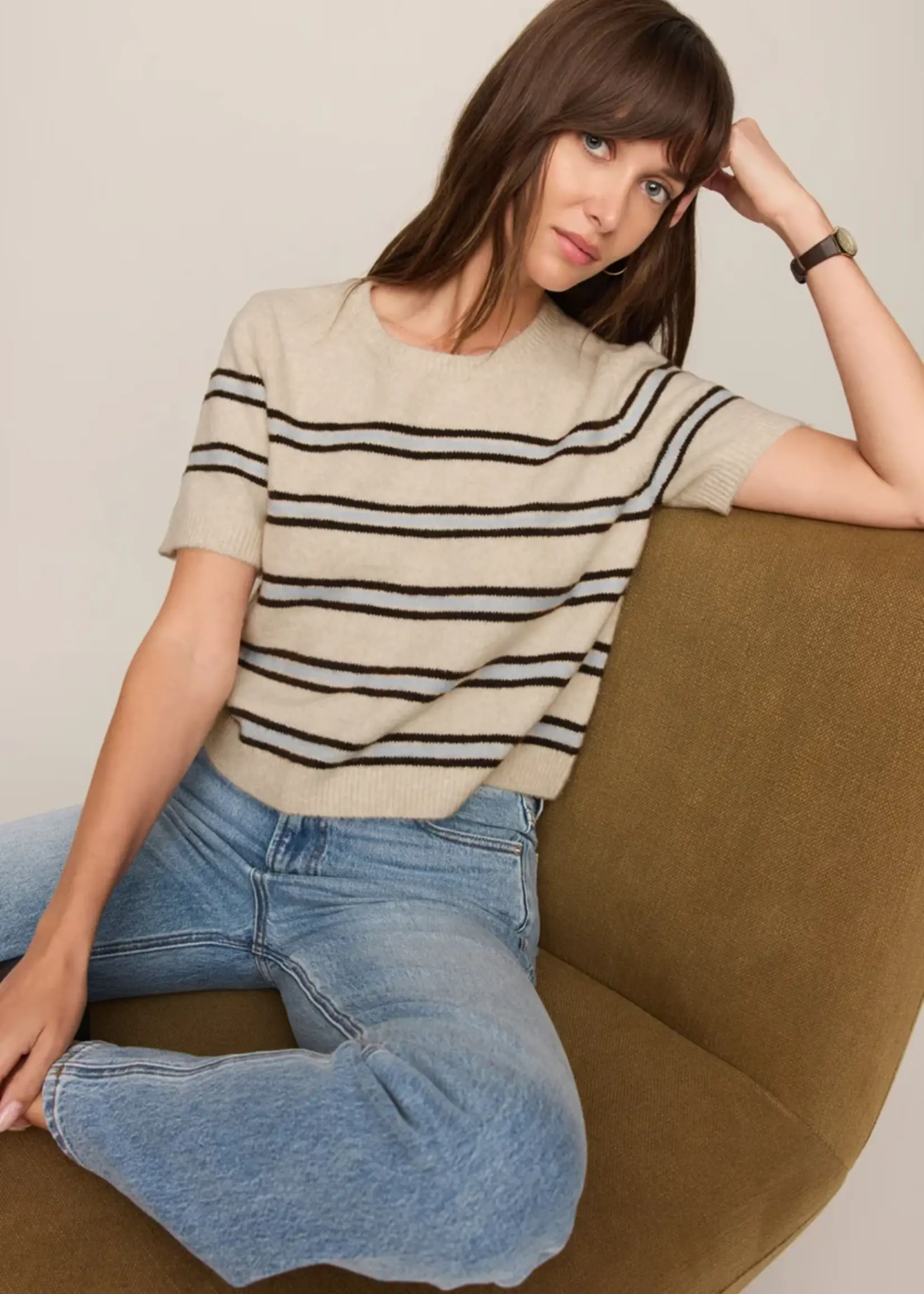 Z Supply Gatewood Stripe Sweater