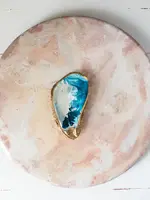 Grit & Grace Ocean Gilded Oyster Dish XL