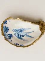 Grit & Grace Decoupage Oyster Dish | Flying Blue Bird