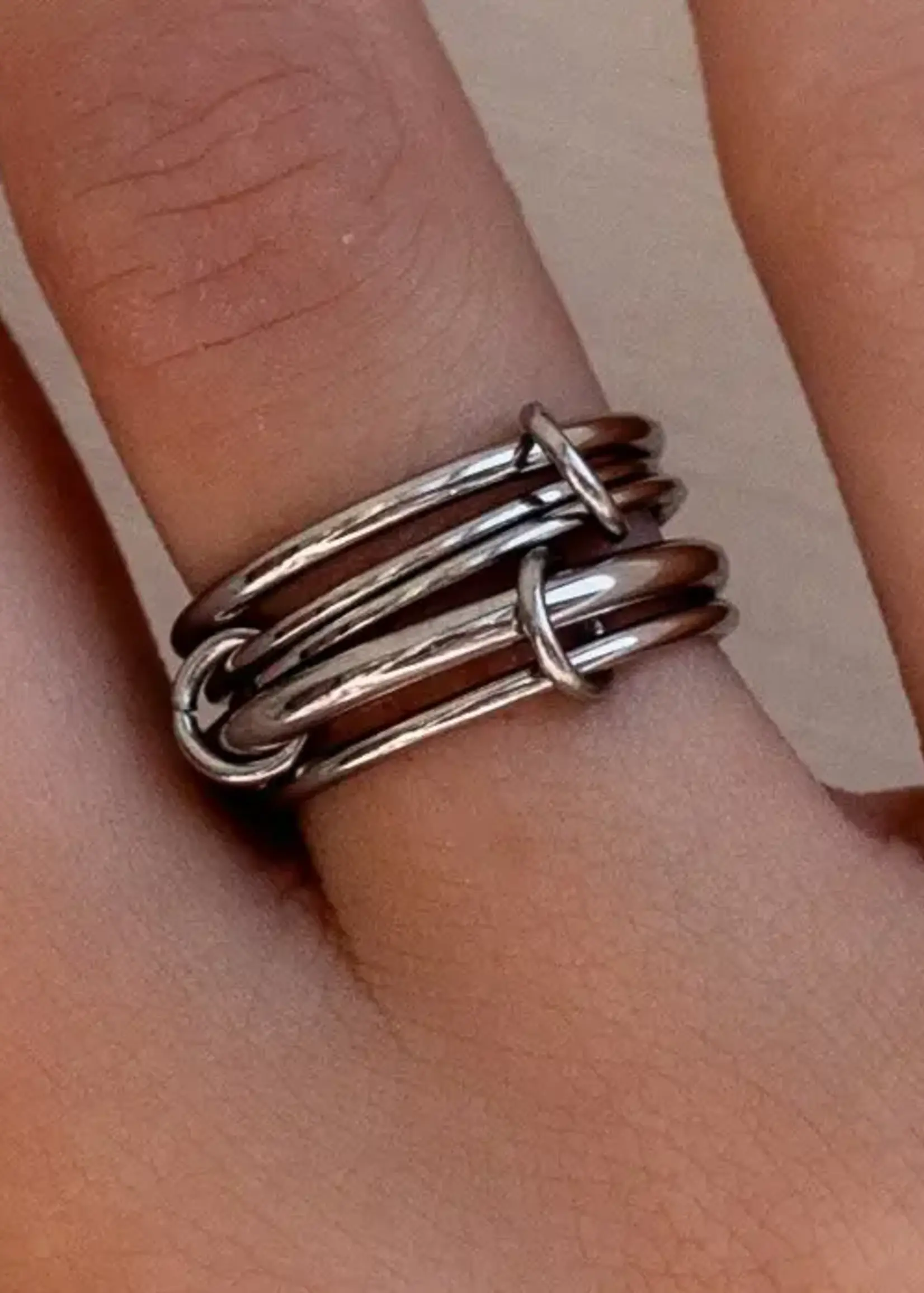 Alco Vault Ring Silver