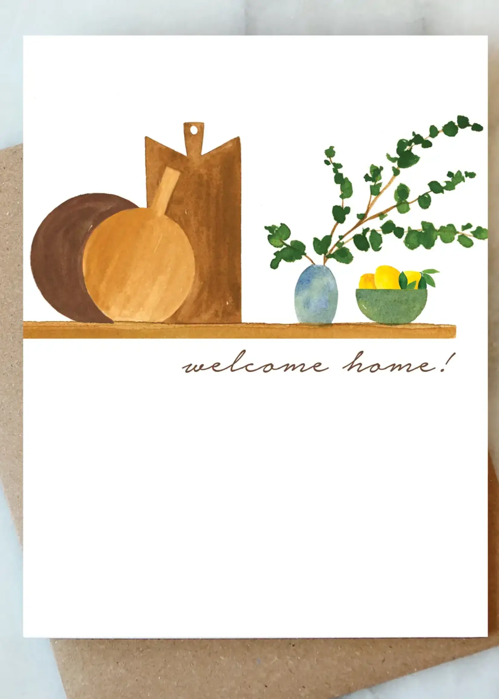 Welcome Home Greeting Card | Housewarming Card