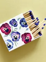Pansy Floral Matches | Celebration Birthday Candle Matches