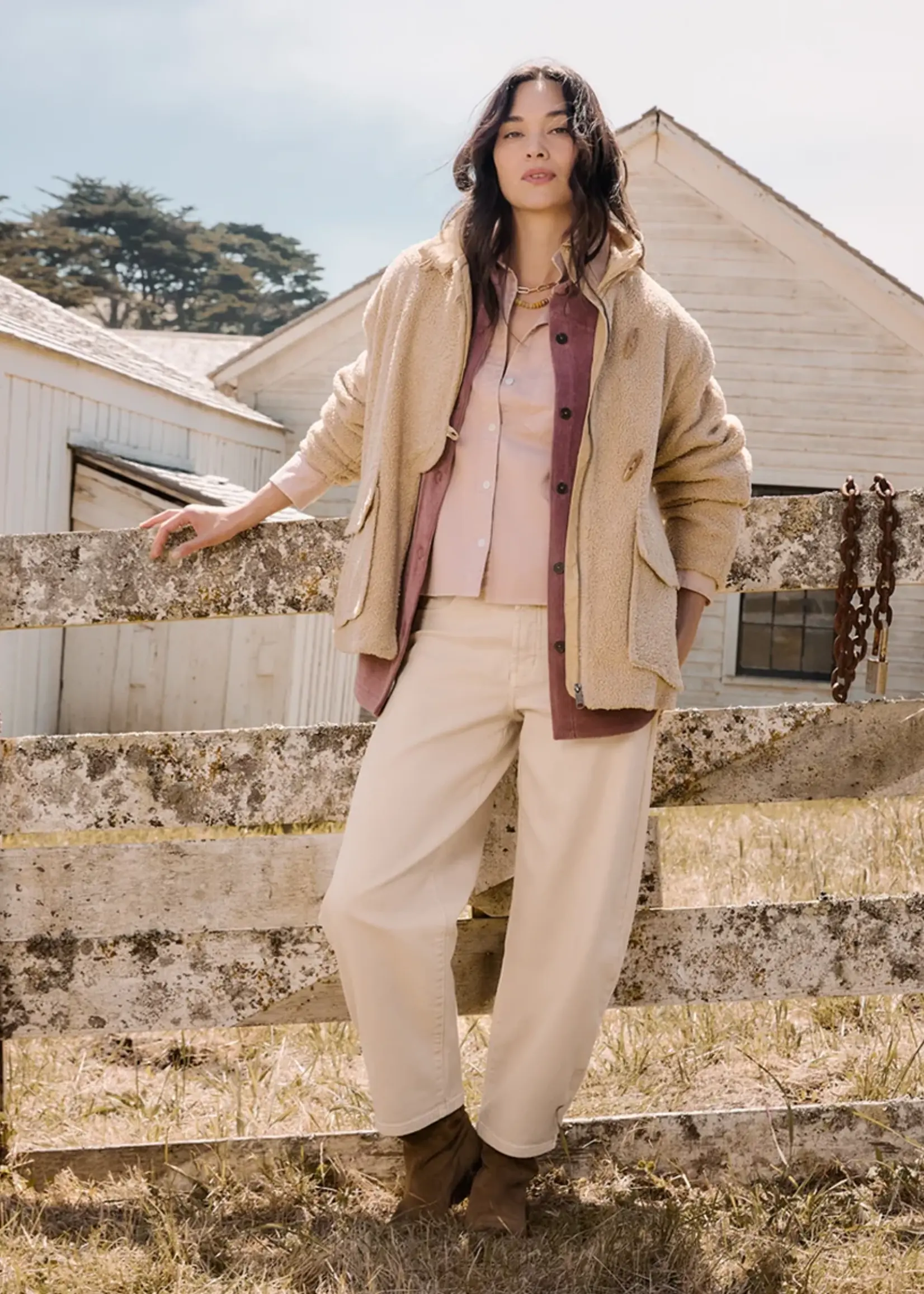 Emilia Boucle Coat