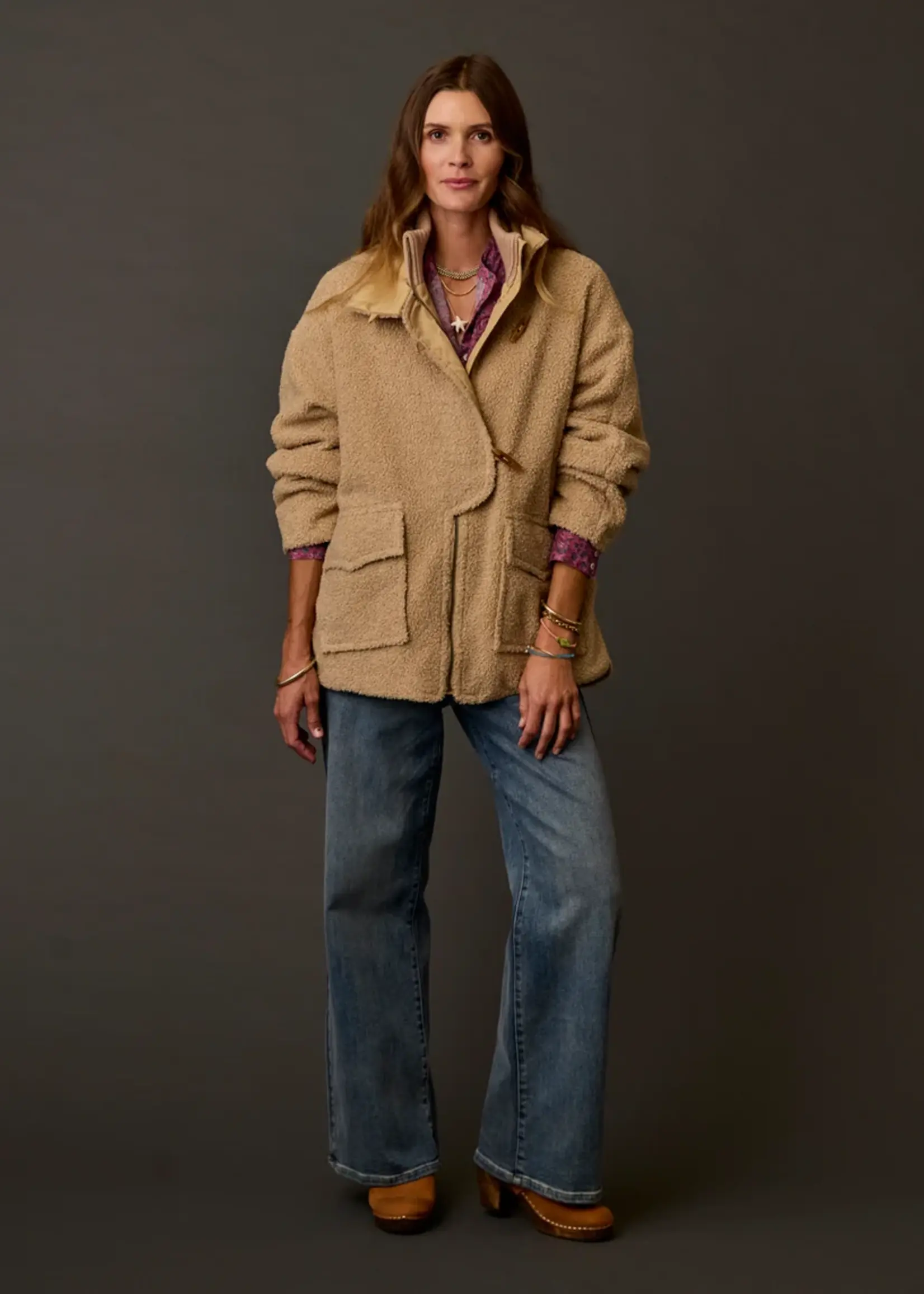 Emilia Boucle Coat