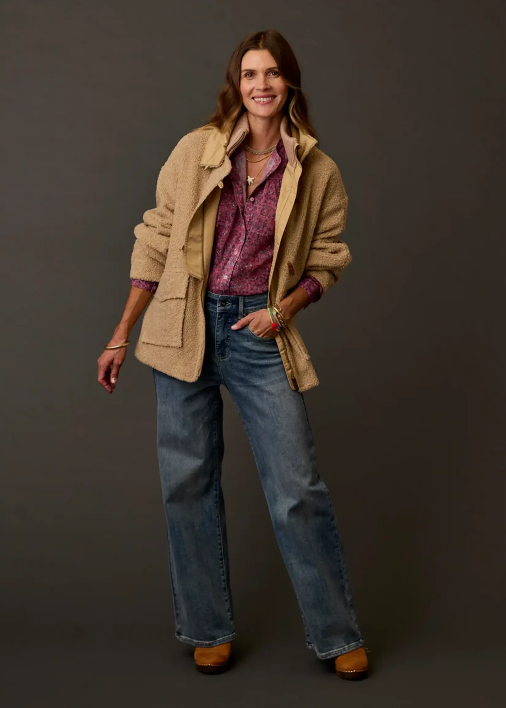 Emilia Boucle Coat