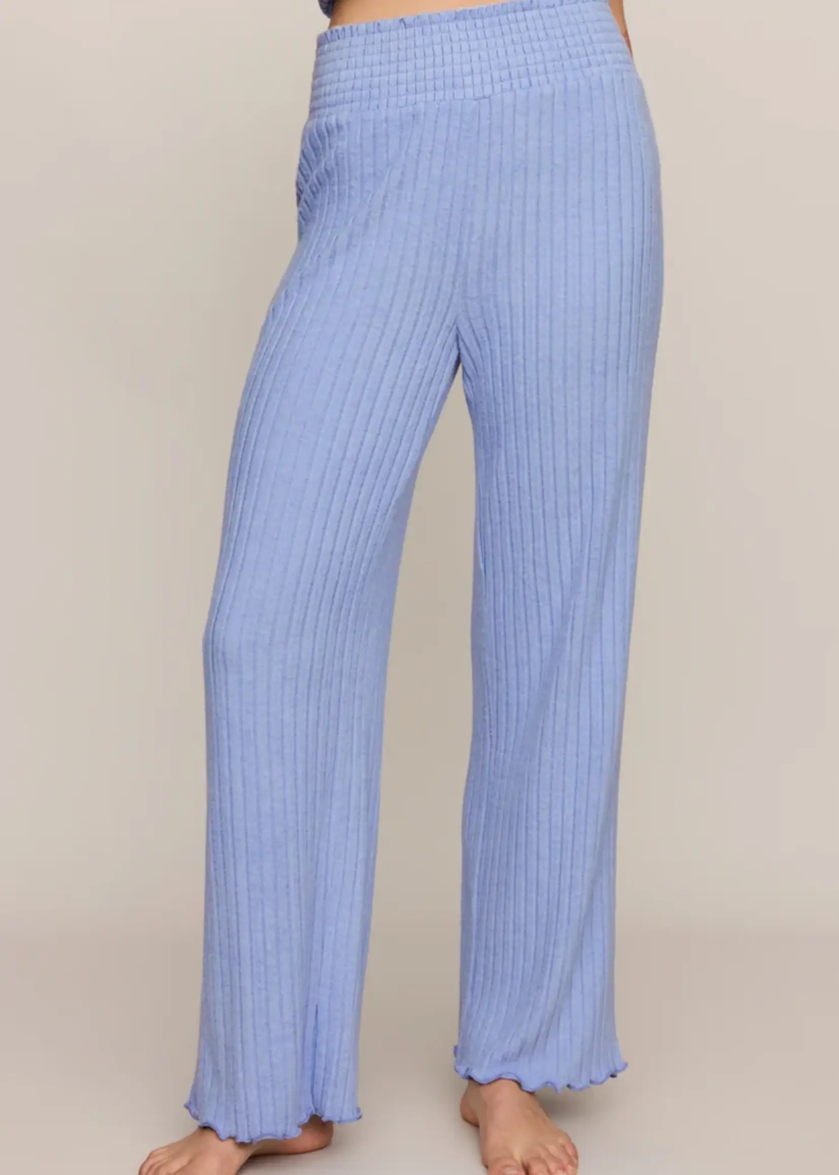 Z Supply Dawn Smocked Rib Pant