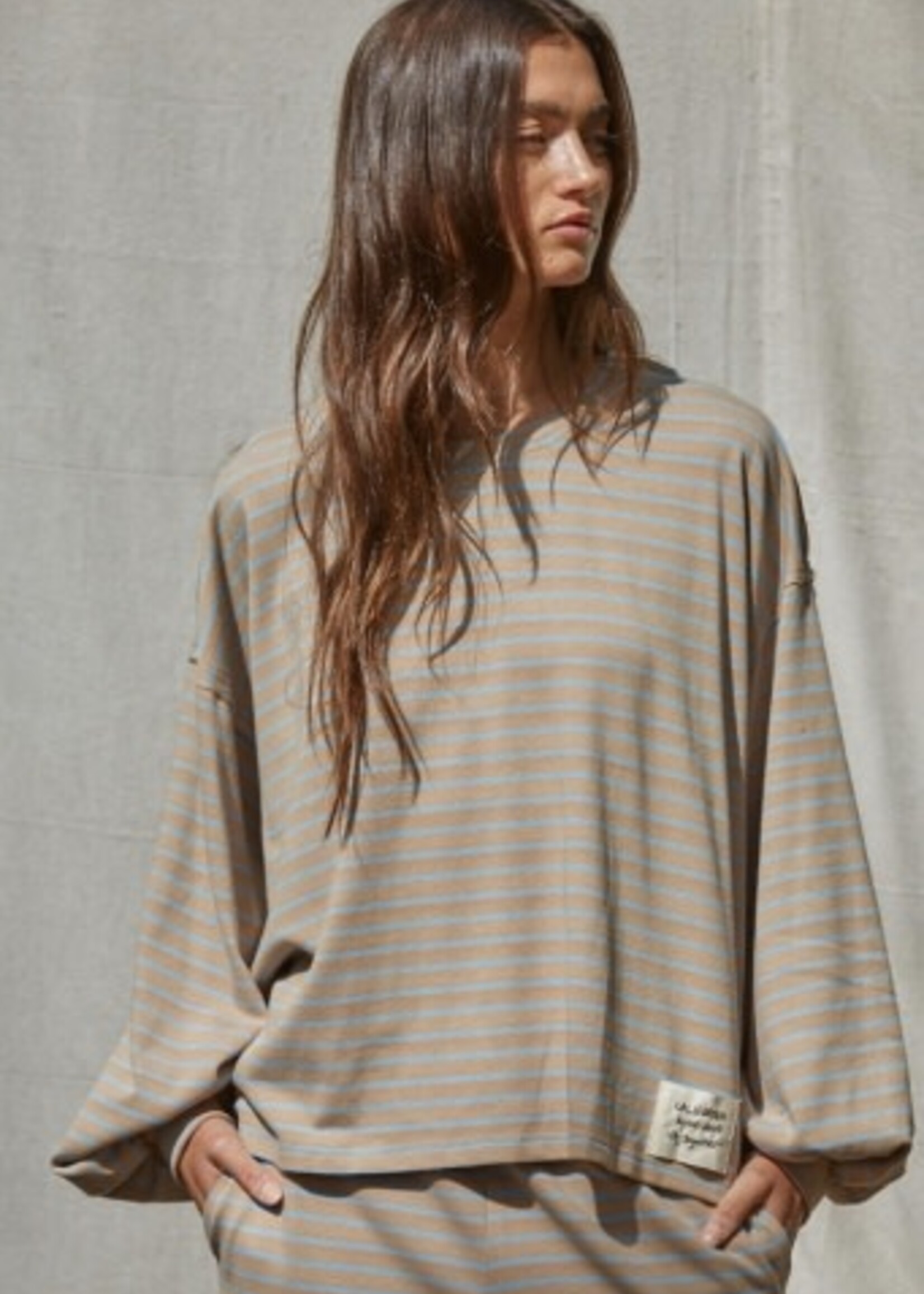 By Together Apparel Parker Striped L/S