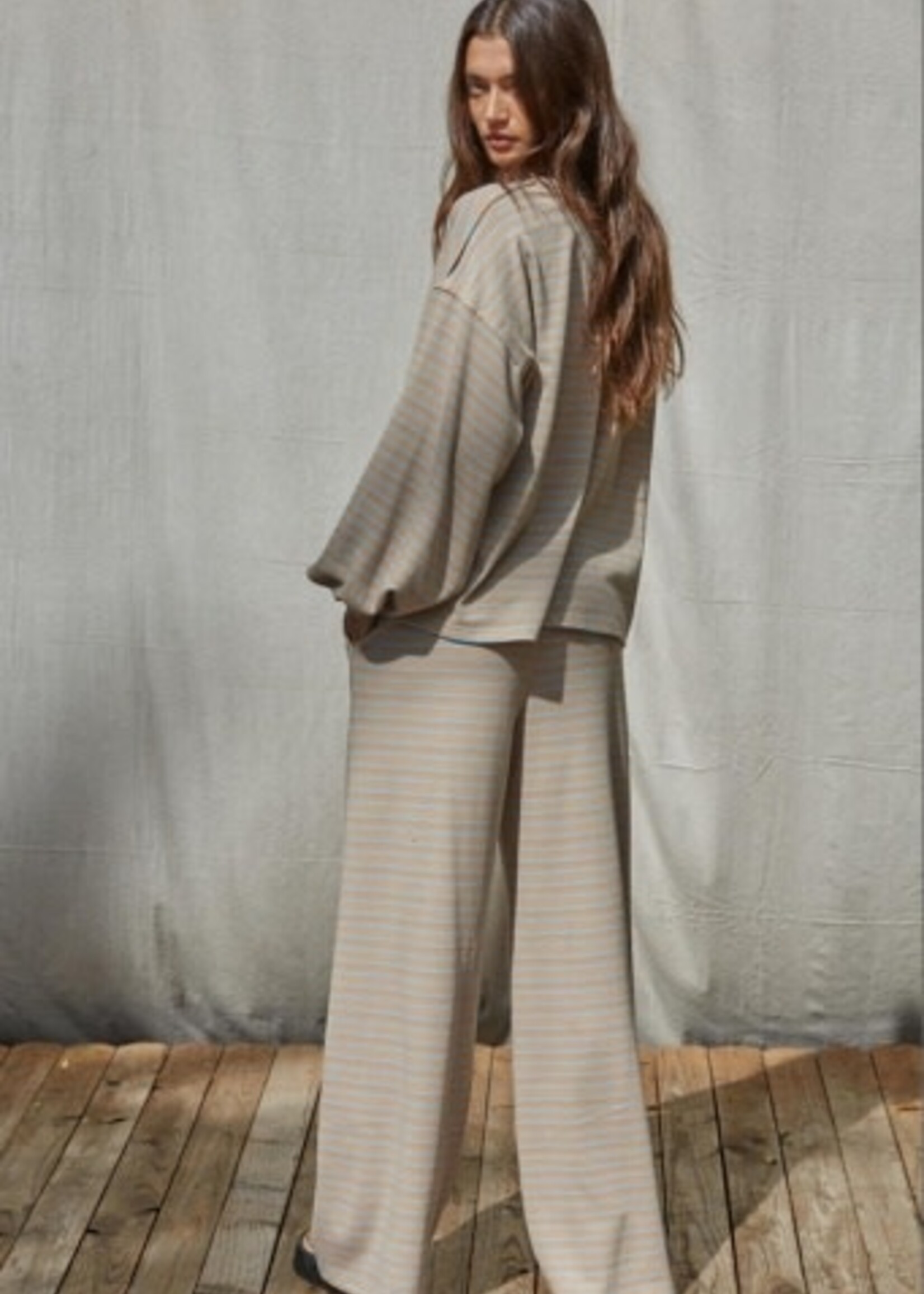 By Together Apparel Parker Striped L/S