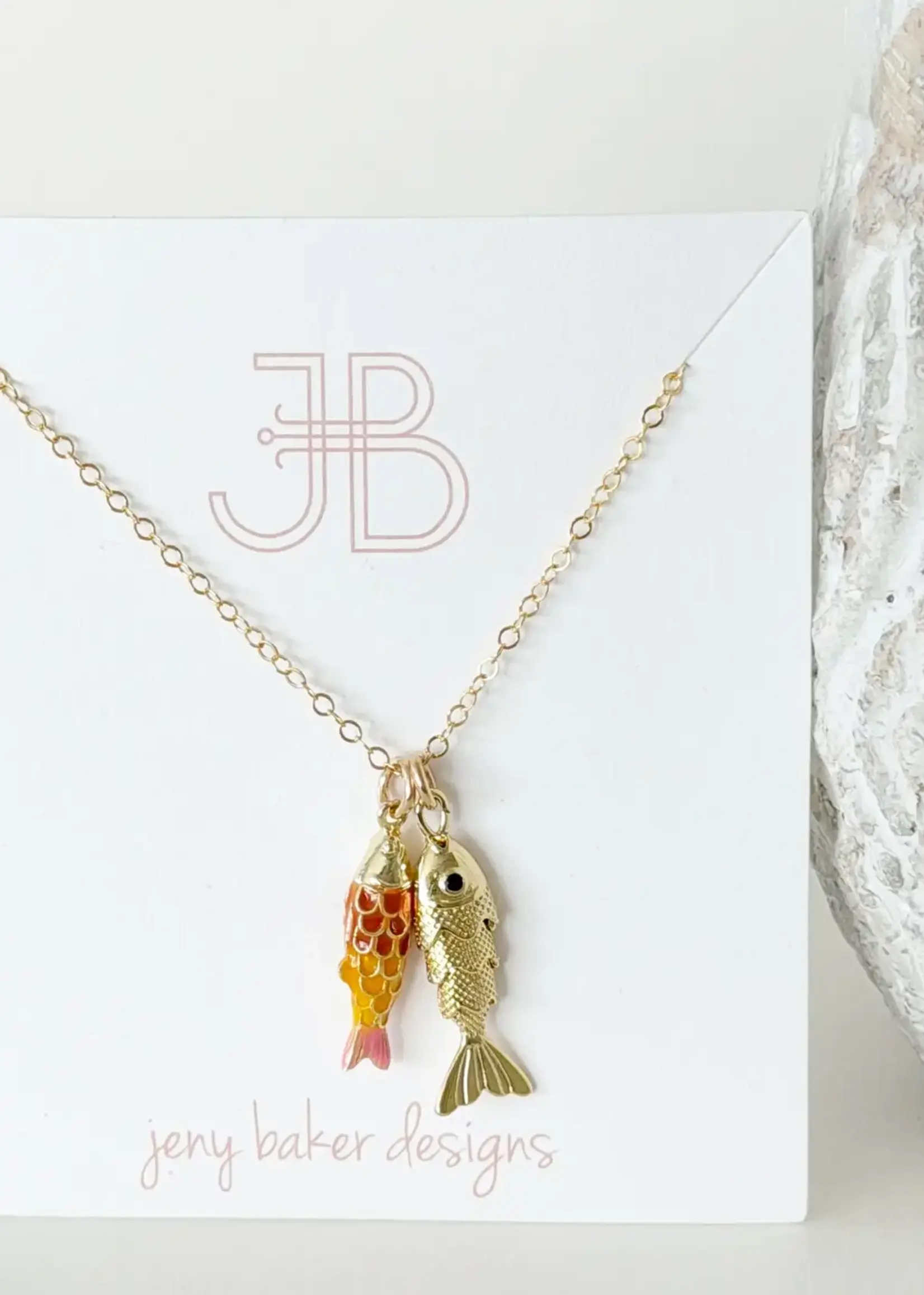 Beaded Fishy Necklace