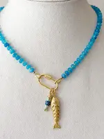 Beaded Fishy Necklace