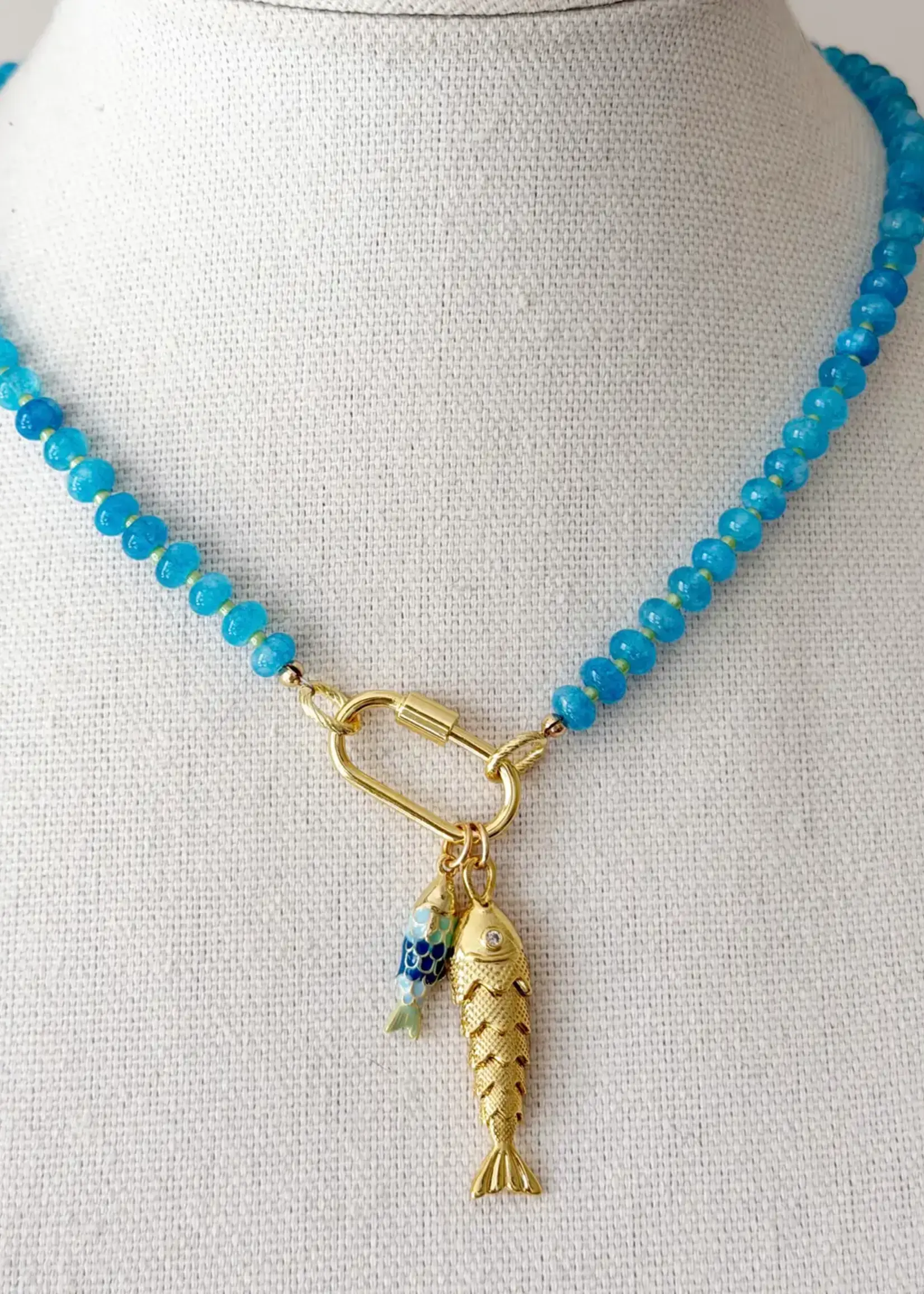 Beaded Fishy Necklace