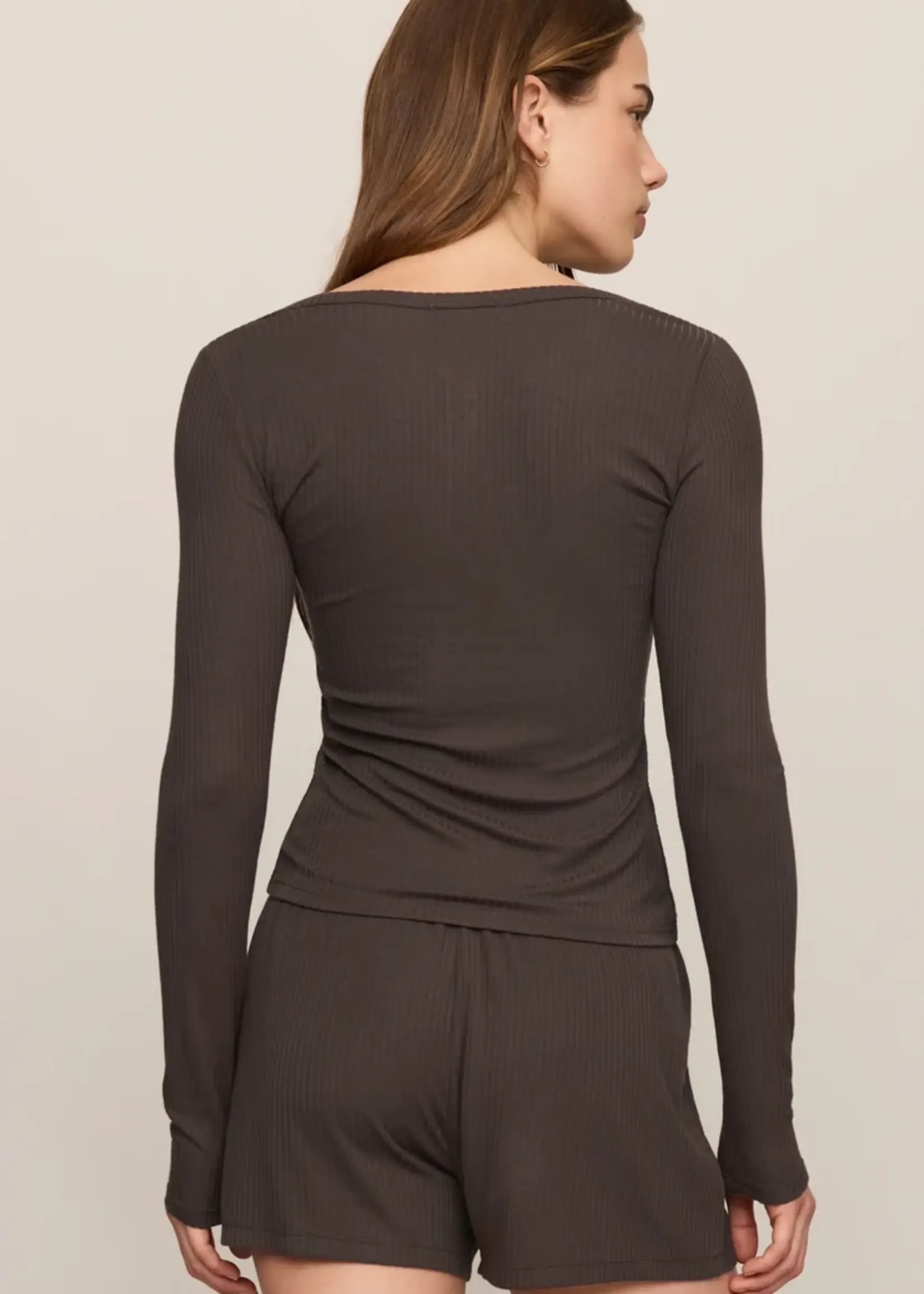 Z Supply Just Right Rib LS Top
