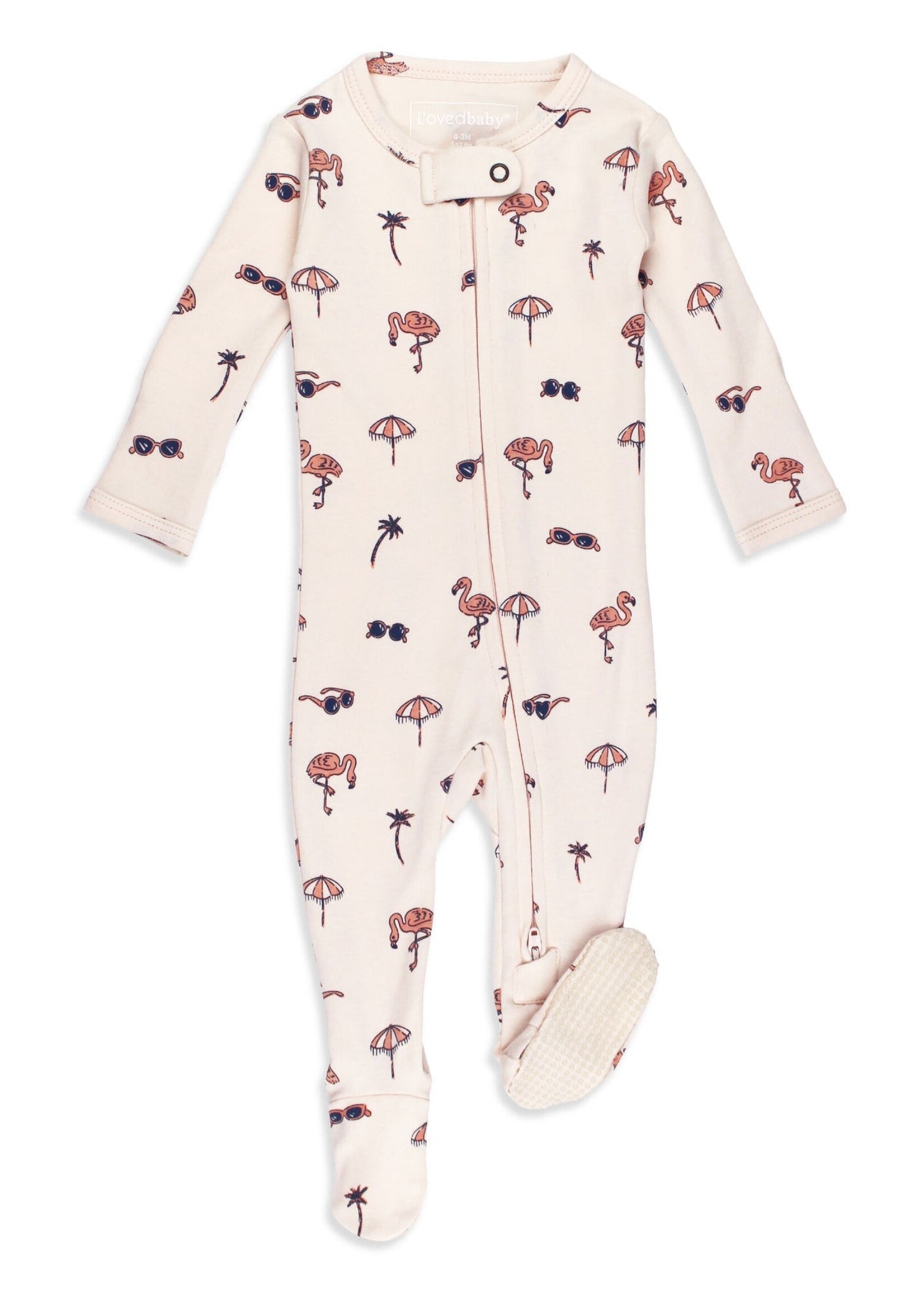 Organic 2 - Way Zipper Footie