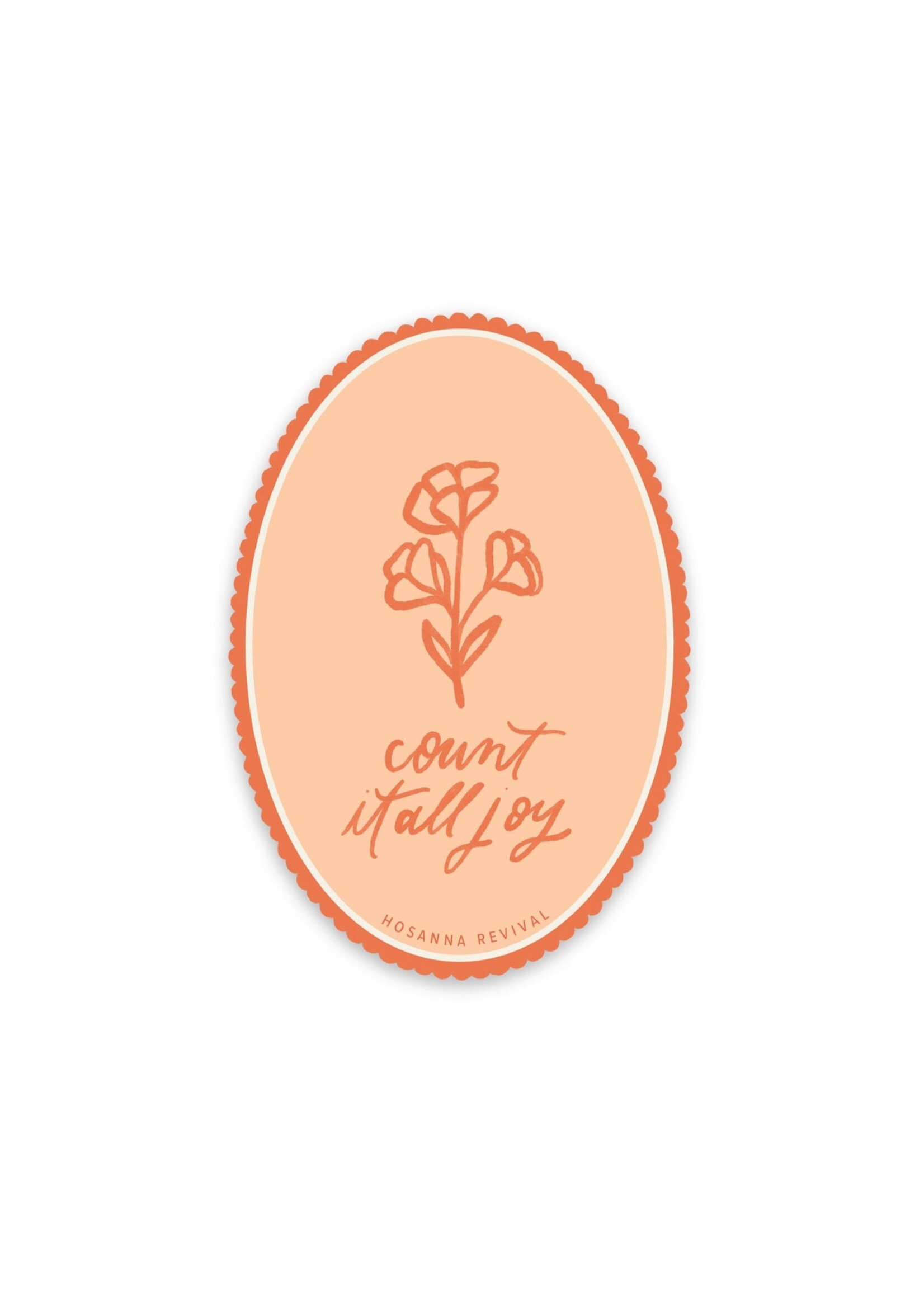 Count It All Joy Sticker
