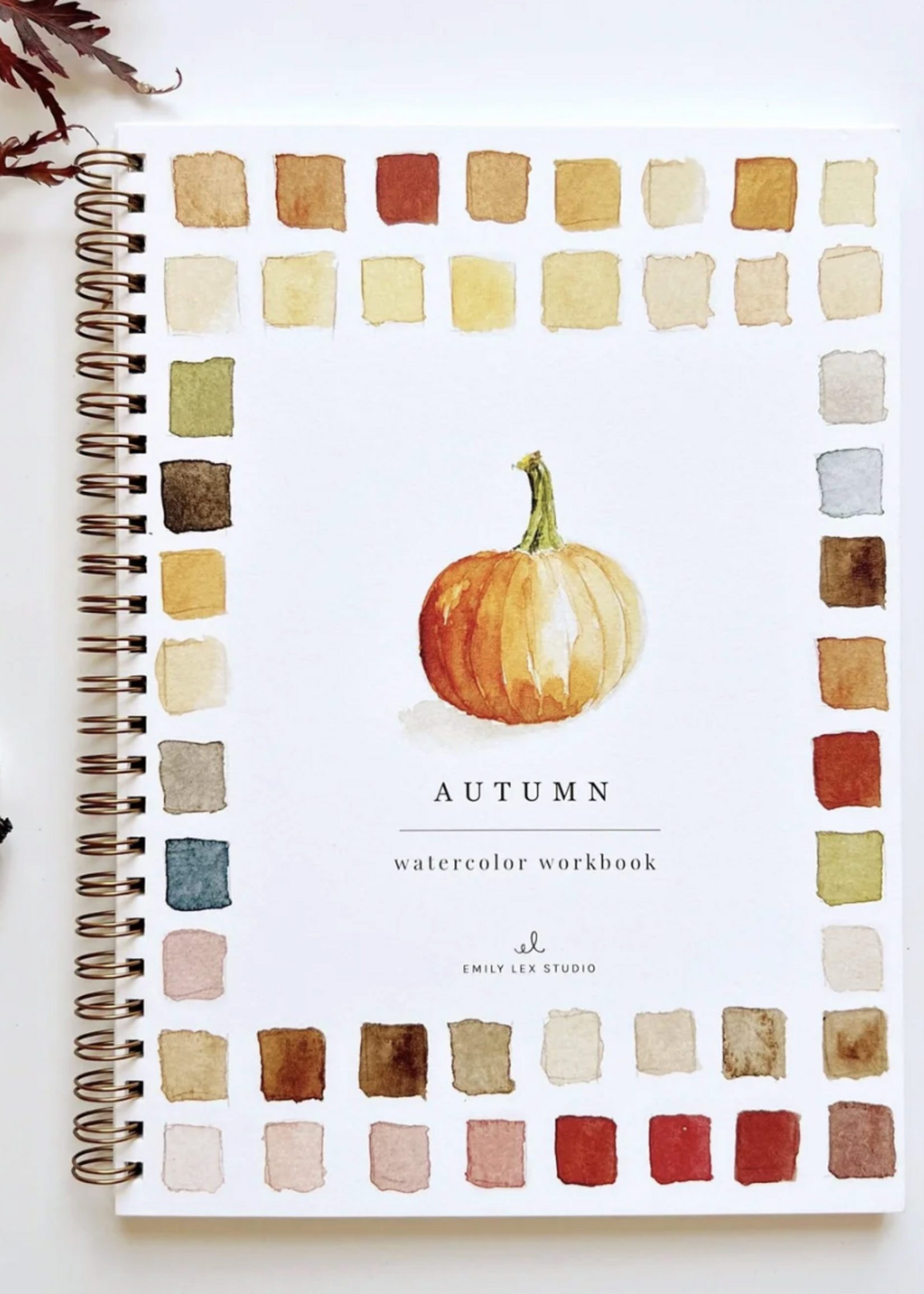 Autumn Watercolor Workbook