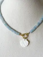 Beaded Shelly Necklace