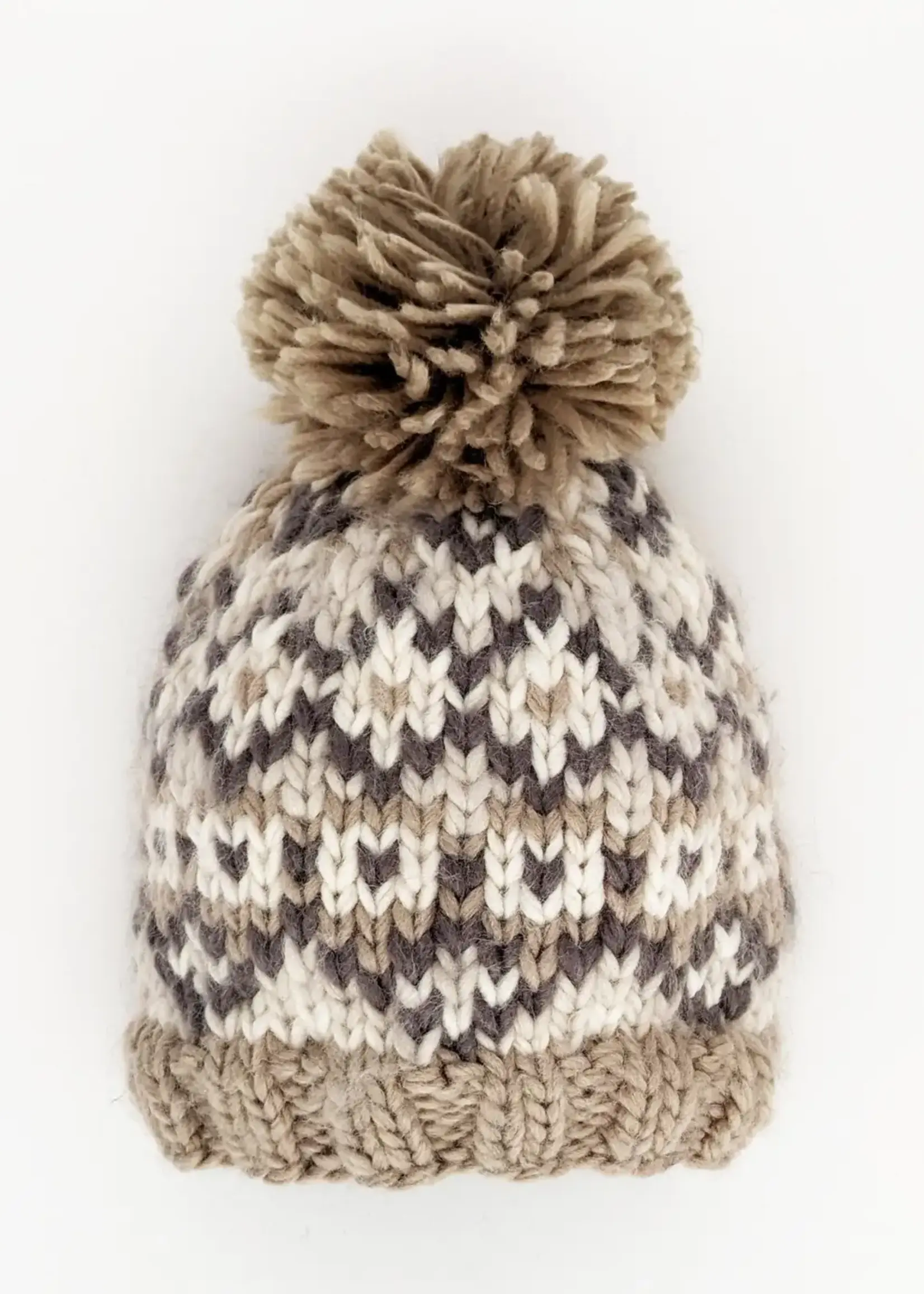 Fairisle Pebble Beanie 0-6m