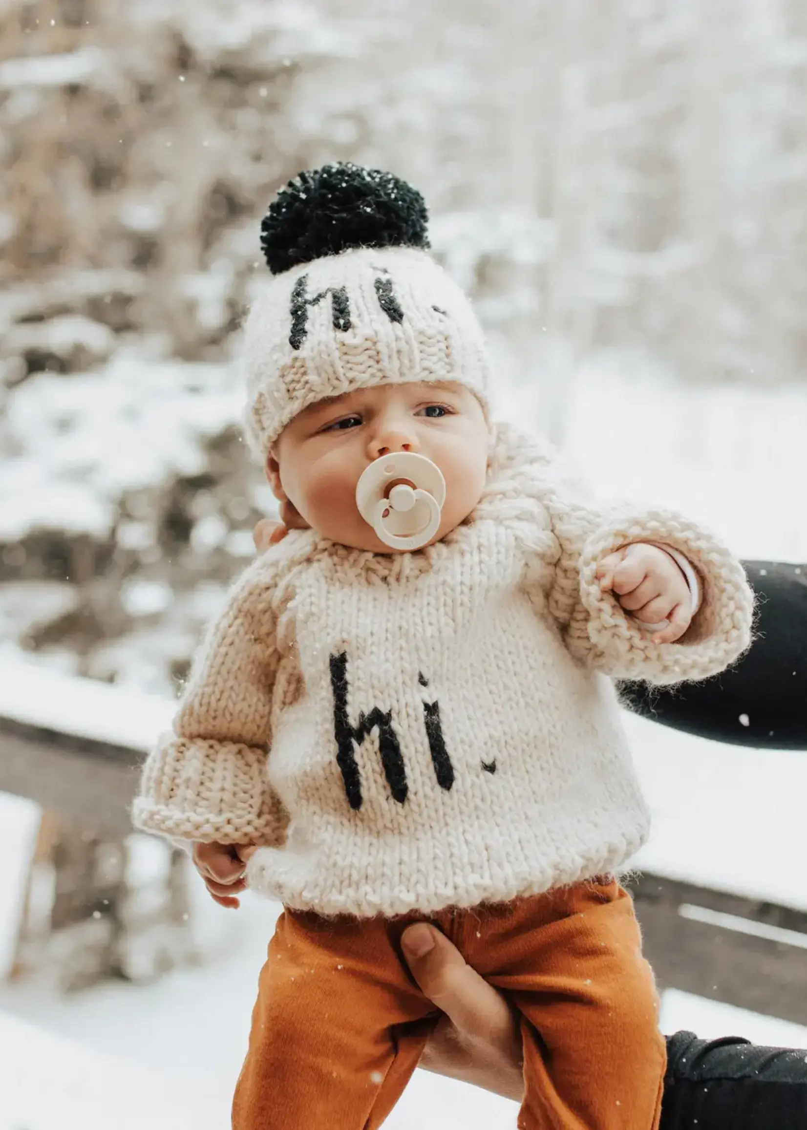 Black Hi Beanie - 6-24 months
