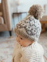 Fairisle Pebble Beanie 6-24m