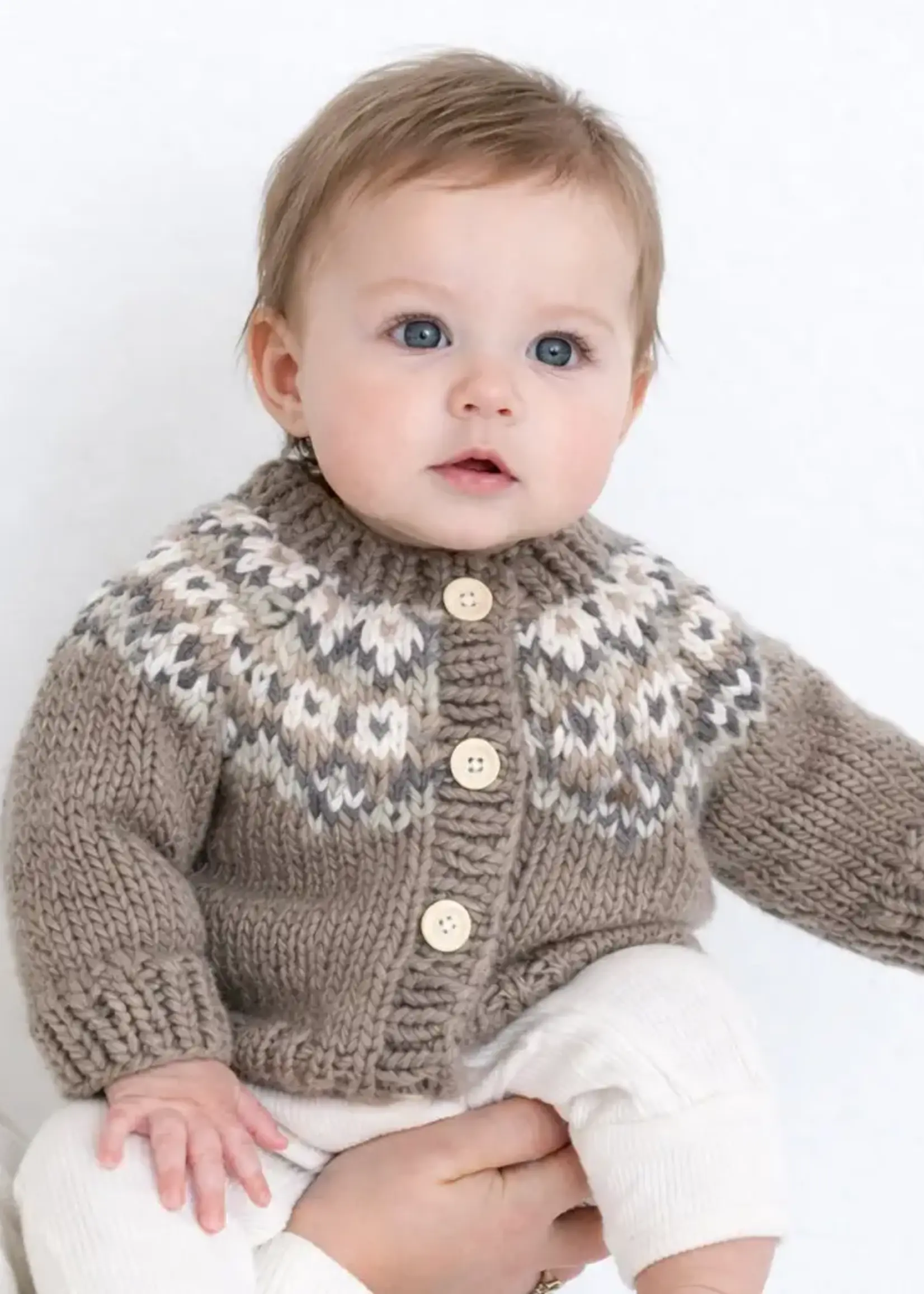 Fairisle Pebble Cardigan