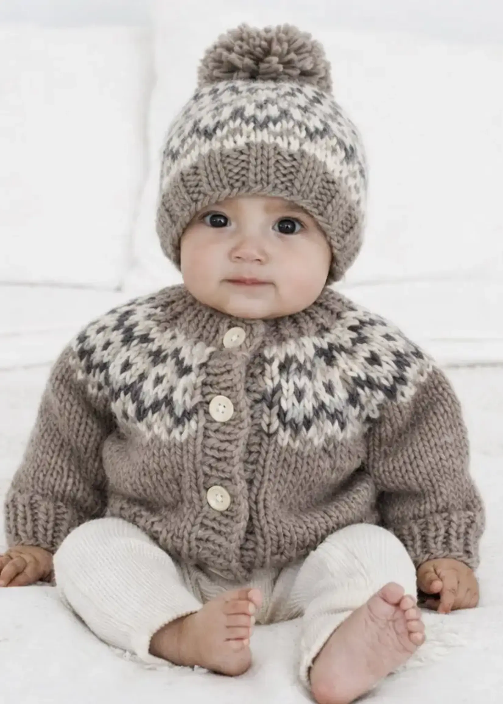 Fairisle Pebble Cardigan