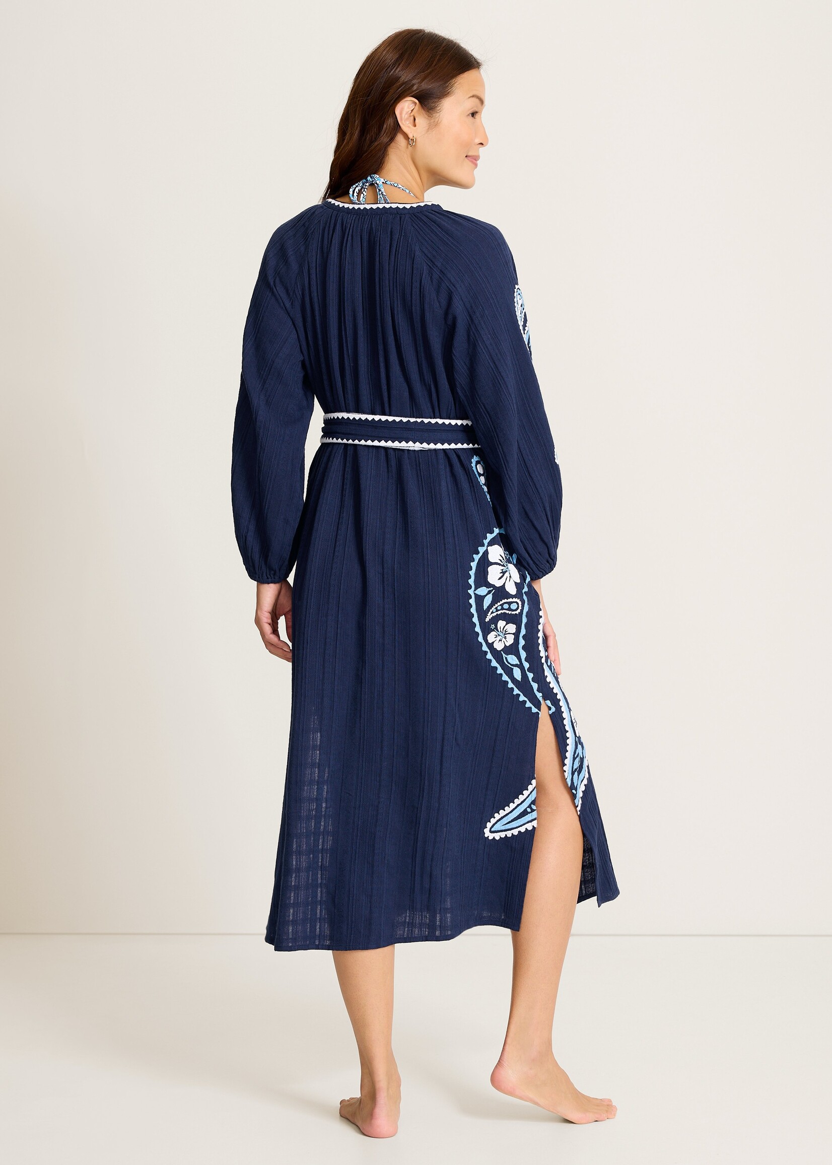 Mykonos Embroidered Duster