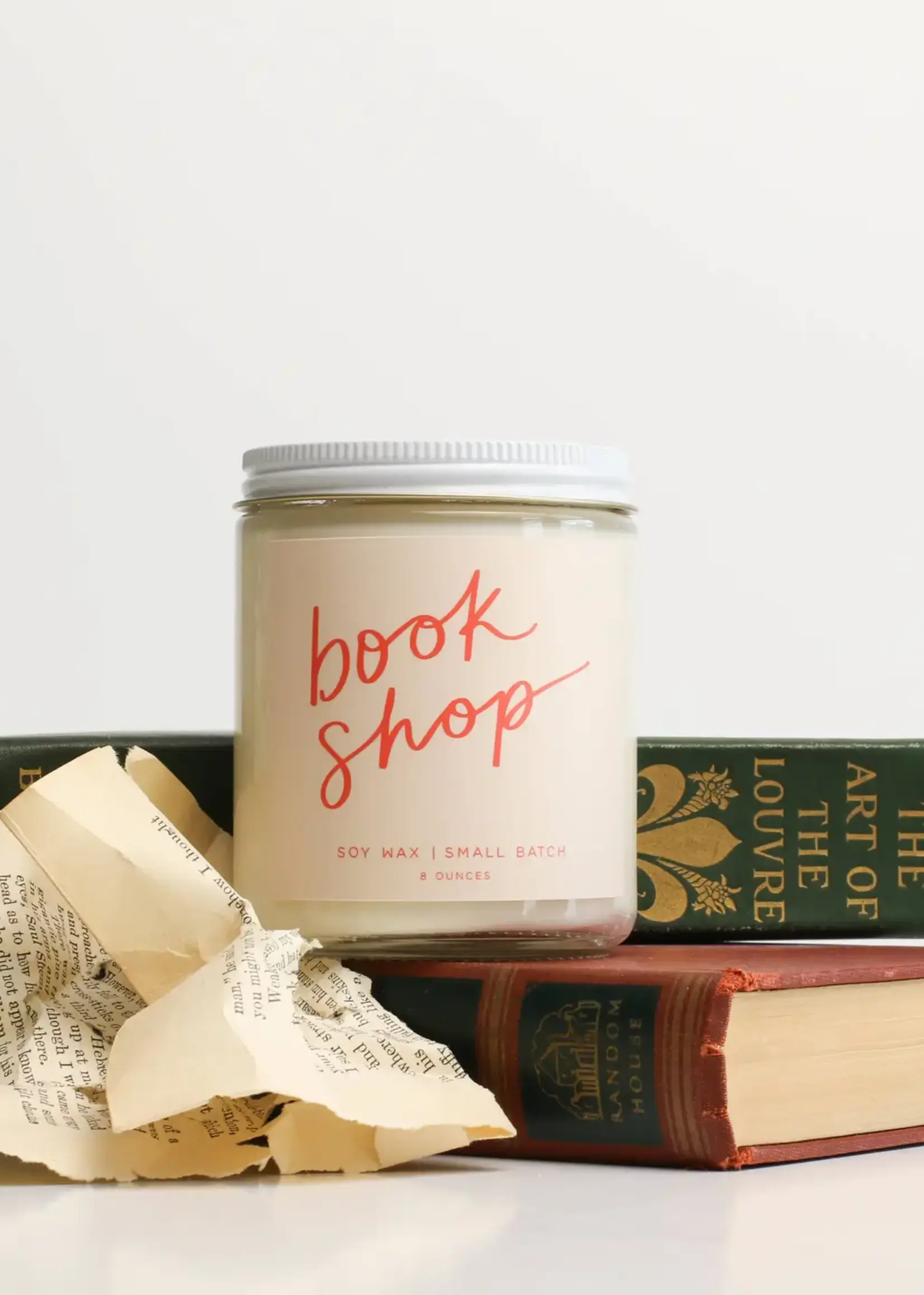 Book Shop: 8 oz Soy Wax