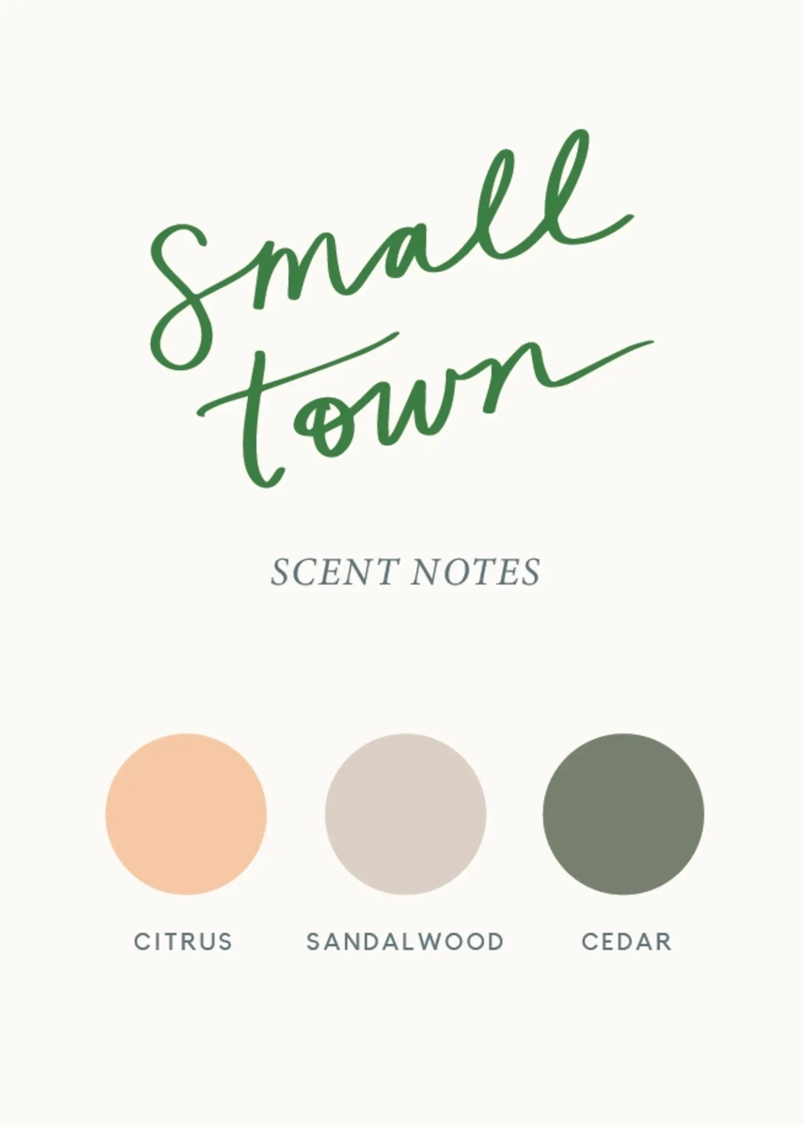 Small Town: 8 oz Soy Wax