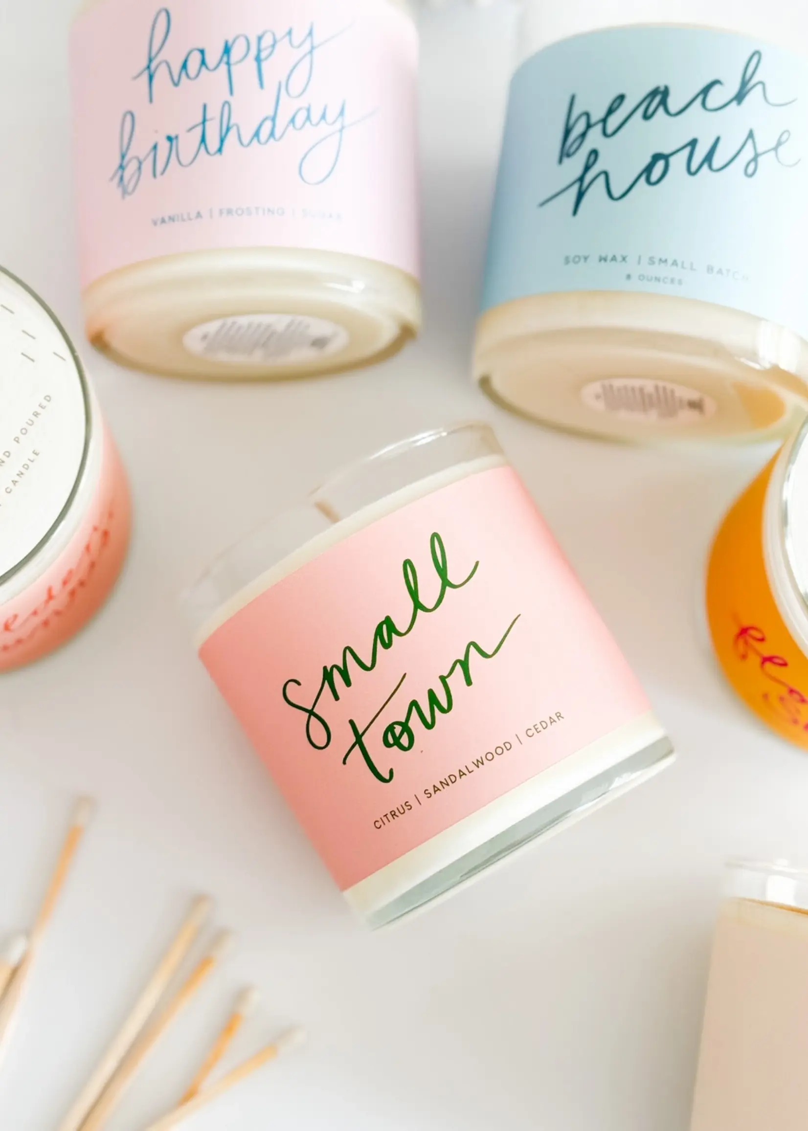 Small Town: 9 oz Soy Wax