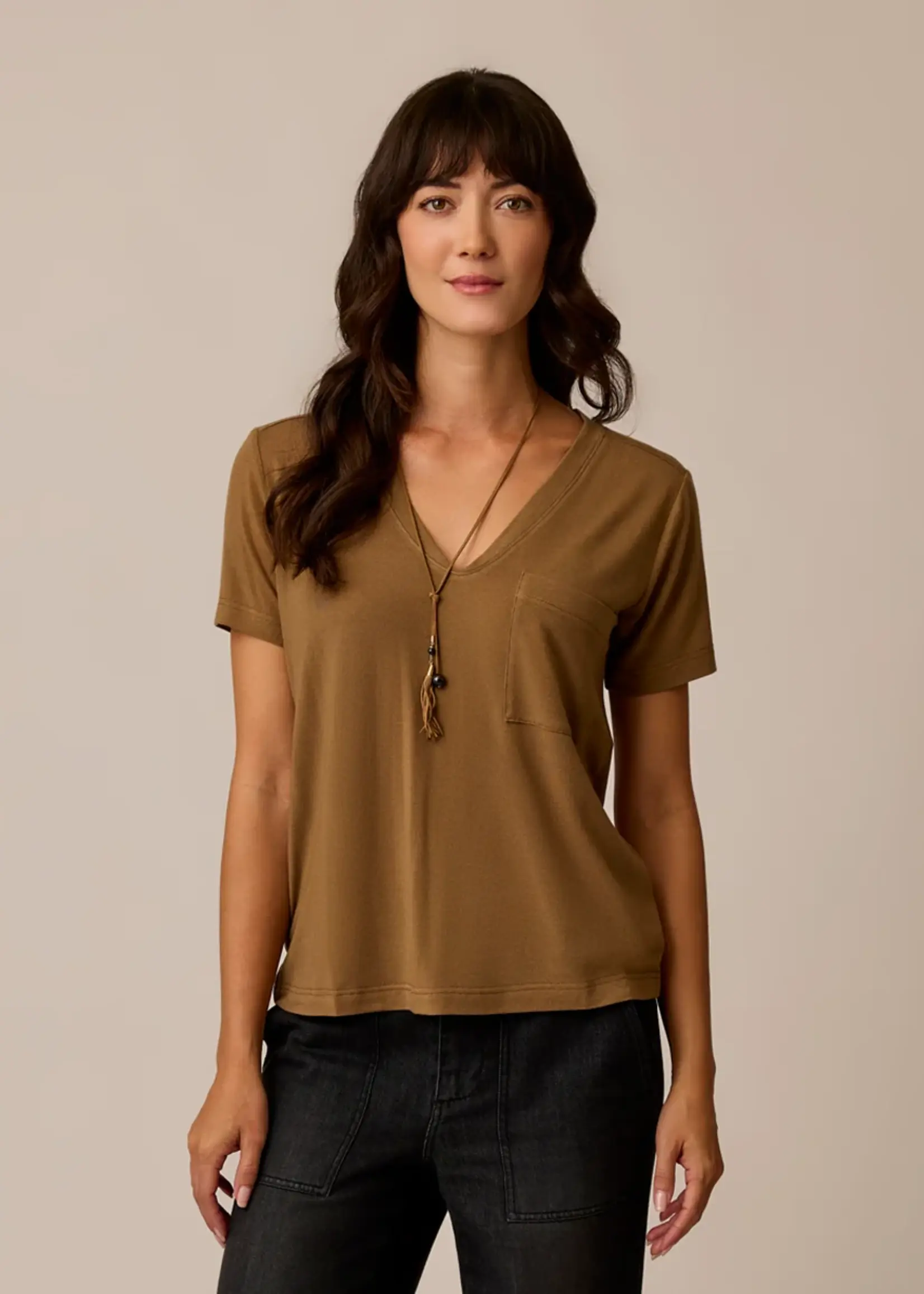 Lea Tissue V-Neck