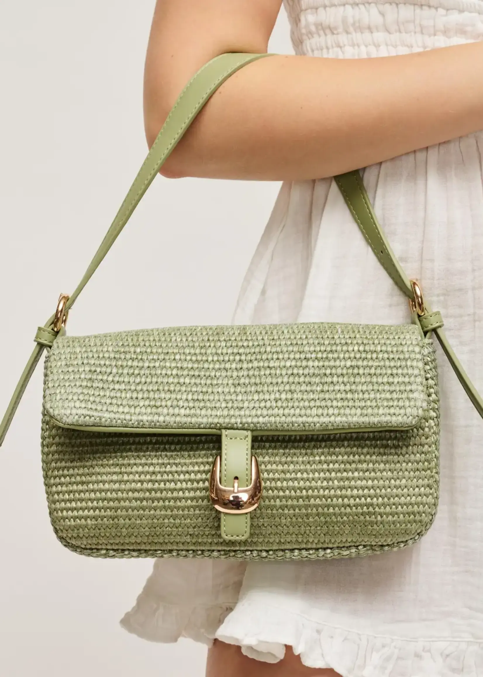 Gloria - Straw Crossbody