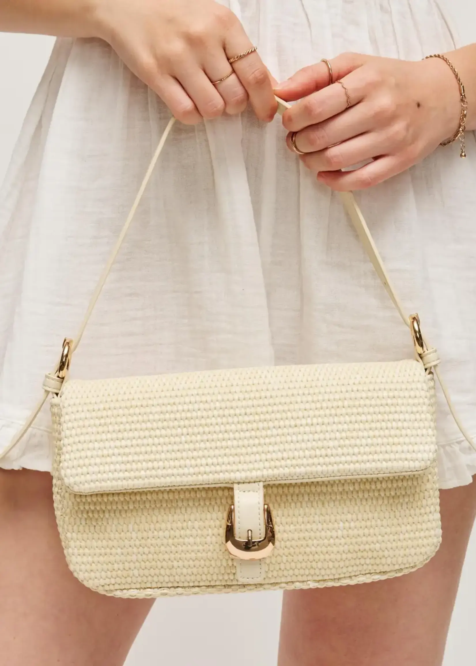 Gloria - Straw Crossbody