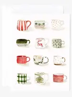 Christmas Mugs Notecard