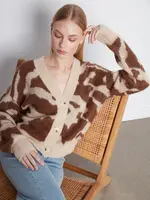 Charlie B Long Sleeve Drop Shoulder Cardigan
