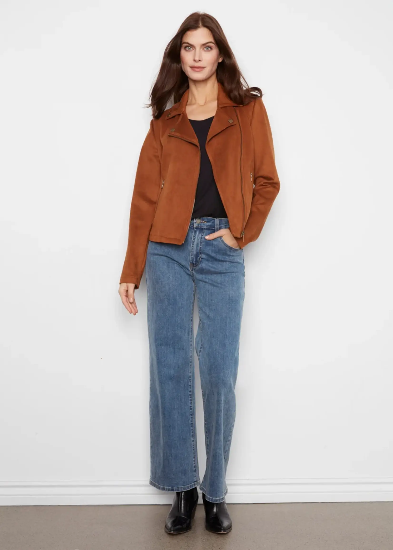 Charlie B Suede Jacket