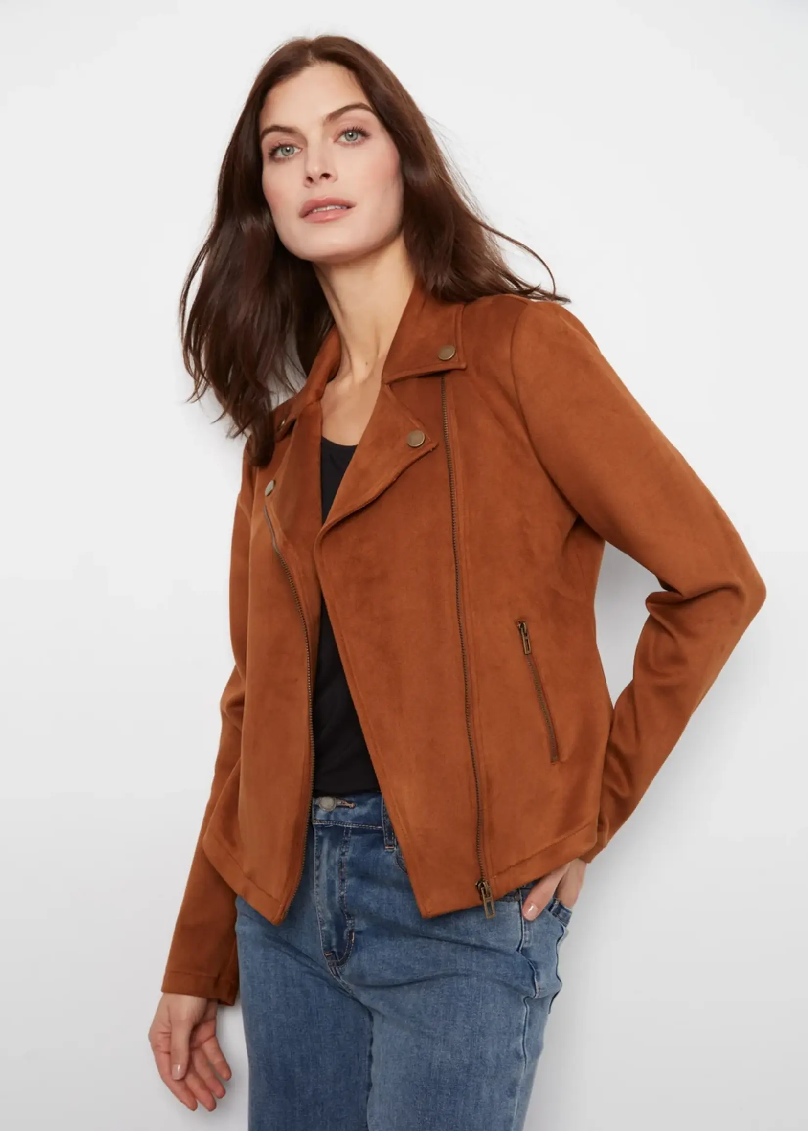 Charlie B Suede Jacket