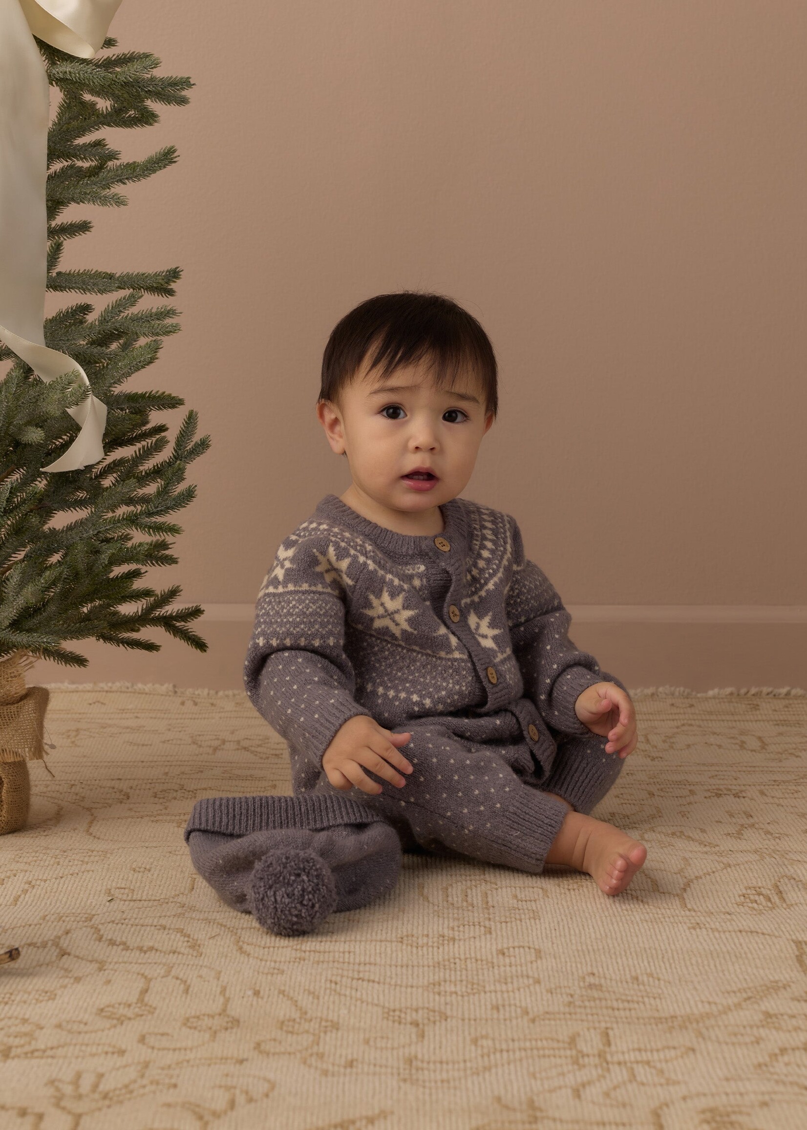 Rylee + Cru LLC Fair Isle Romper
