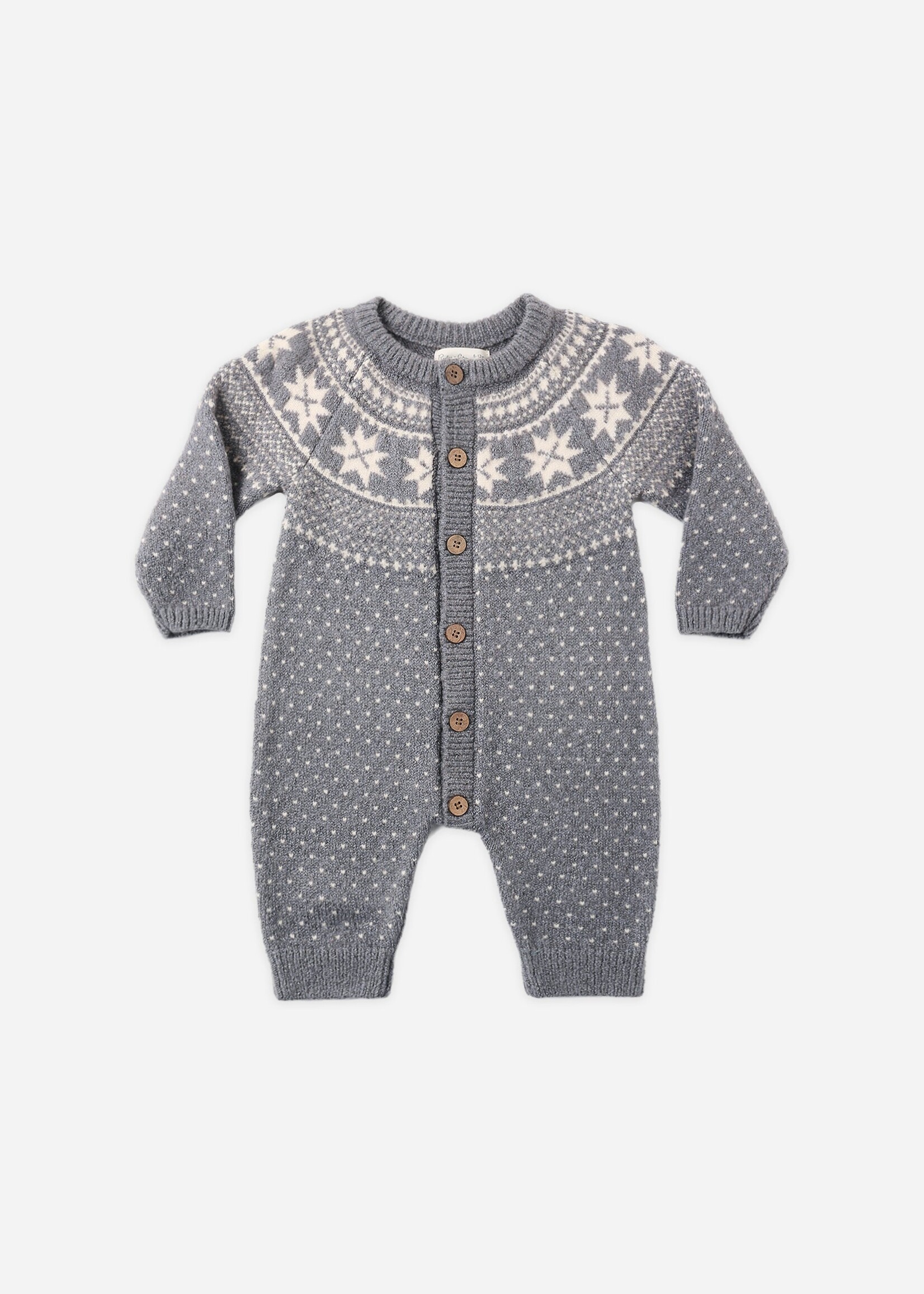 Rylee + Cru LLC Fair Isle Romper