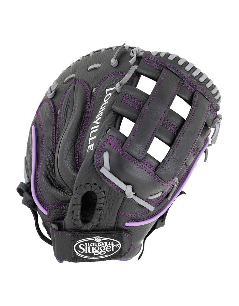 Wilson Xeno Black Premium Leather Fast Pitch First Base Mitt-Right Hand Throw