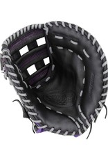 Wilson Xeno Black Premium Leather Fast Pitch First Base Mitt-Right Hand Throw