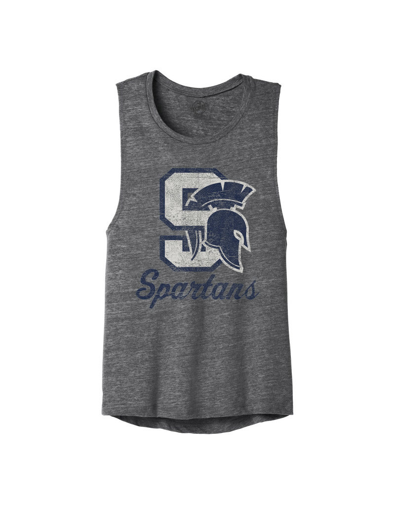 Rah-Rah Clothing Pleasant Valley Spartans Women's Flowy Muscle Tank