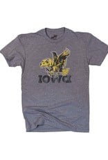 Rah-Rah Clothing Iowa Old School Bird Triblend Short Sleeve Tee