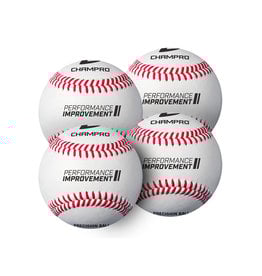 Champro Champro 7.5" Training Baseballs (Pack of 4)