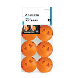 9" Brute Poly Heavy Duty Wiffle Training Balls