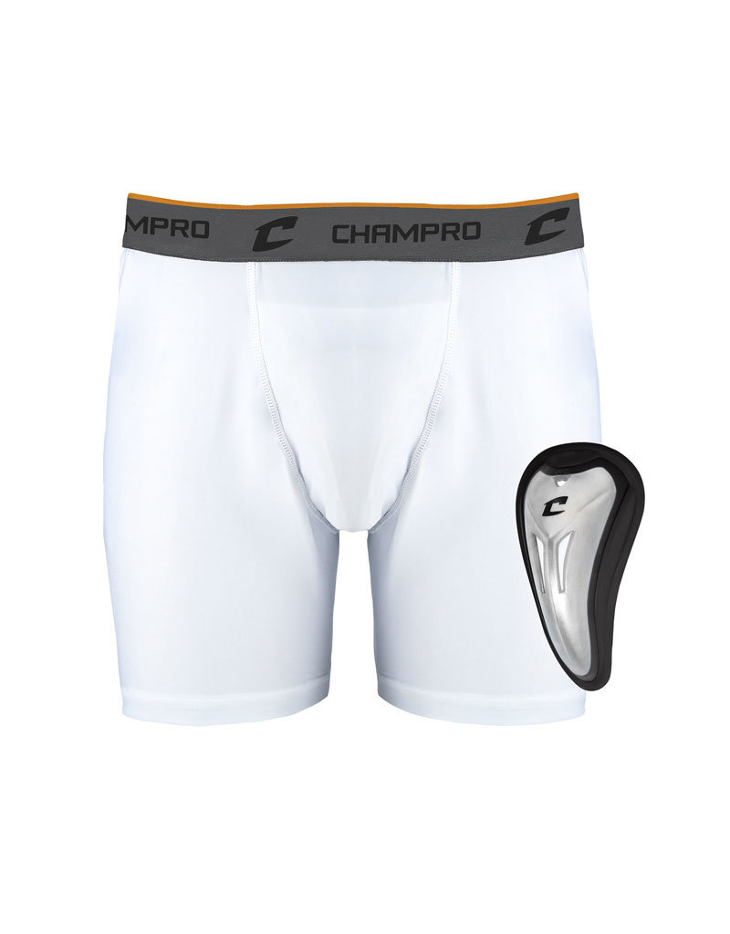 Champro Champro Compression Boxer Short with Cup-Youth